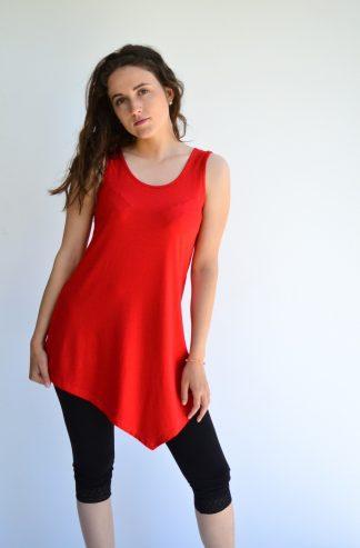 Top tunika LINA RDEČA