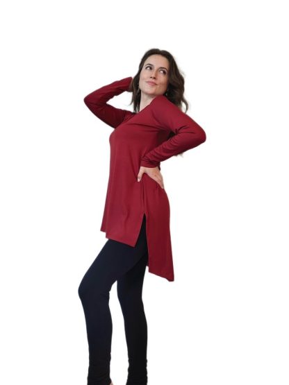Tunika ESTERA bordo